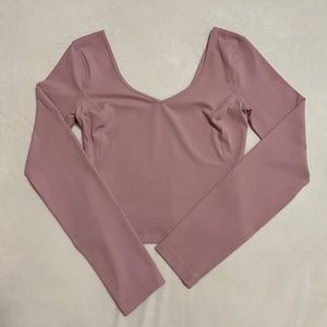 Lululemon Pink Align Long Sleeve Top